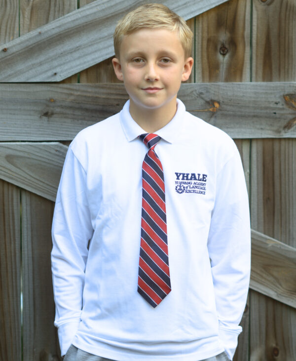 YHALE Long Sleeved Shirt (White) - Image 4